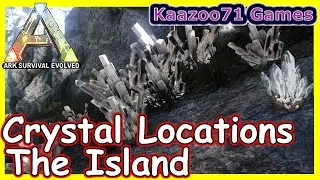 Ark Where to Find Crystal The Island 💥 - Crystal Locations