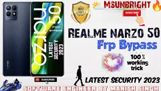 Realme Narzo 50 (RMX3286) Frp Bypass | Google Account Bypass Without PC | 