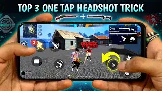 New One Tap Headshot Trick Handcam 😈[ M1887 + M1014 ] New Headshot Setting Free Fire ~