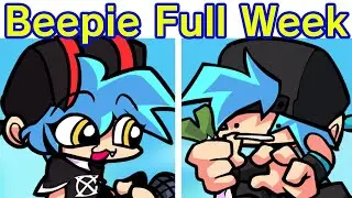 Friday Night Funkin VS Beepie FULL WEEK + Cutscenes (FNF Mod/Hard) (FanGirl Mod/Beepie BF Lover)