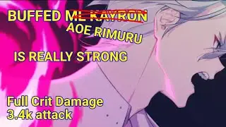 Epic Seven - Buffed Twisted Eidolon KAYRON is Stonk - 340 Crit Damage 3.4K Attack Build