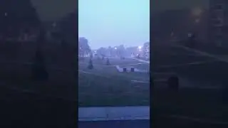 Thunderstorm⛈️, power outage, lightning hits building. St. John's Newfoundland, August 20-2021