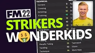 Best Young Strikers in Football Manager 2022 | FM22 Wonderkids