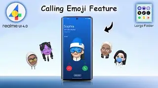 Realme Ui 4.0 Latest Features - Advanced Always ON Display, Card Layout, Character Emoji for Calling