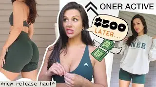 MY BIGGEST ONER ACTIVE HAUL EVER... ONER ACTIVE EFFORTLESS UNIFIED TIMELESS TRY ON HAUL REVIEW!