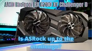 ASRock RX 6700 XT Challenger D Gaming Overview!