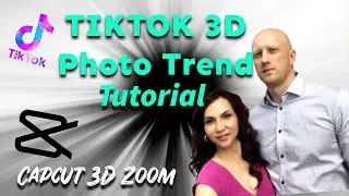 Tiktok 3D Photo Trend Tutorial Using Capcut 3D Zoom Effect Style