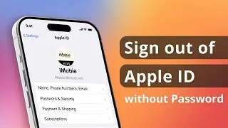 [3 Ways] How to Sign out of Apple ID without Password 2024