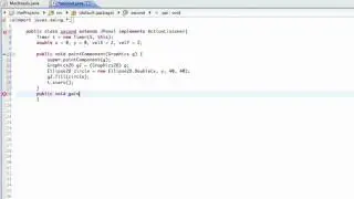 Java GUI Lesson 11 | Moving a Graphic