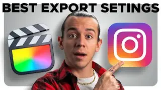 BEST Instagram video settings on Final Cut Pro 2023📲