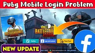 pubg login problem with facebook | pubg global login problem | pubg mobile login problem new Version