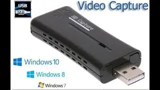 Портативная USB HDMI Карта видеозахвата USB 2,0 порт HD 1 способ HDMI 1080 P