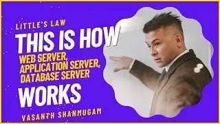 Web Server, Application Server, Database server Explained How they work? @littleslawyoutubechannel