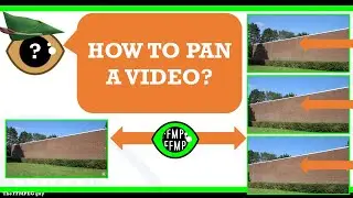 How to pan a static video | Dynamic video panning with ffmpeg 