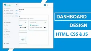 Create A Responsive Admin Dashboard Template Using Bootstrap 5 & JavaScript | Sidebar Menu Template