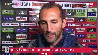 Hernán Barcos habla de su lesión y el empate de Cristal vs Alianza Lima por el Clausura 2024