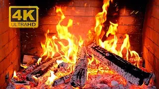 🔥 Fireplace 4K. Cozy Winter