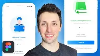 iOS Design Language App in Figma  UI Design Step by Step
