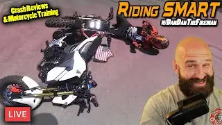 🔴 Your New FREE Online Motorcycle Class Called Riding SMART w/DanDanTheFireman  (Ep. 20)