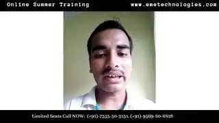 Online PHP Course|Training Feedback|EME Technologies|Rupain Mishra