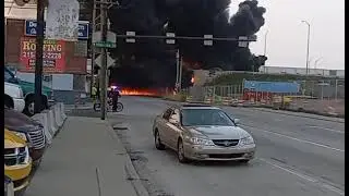 Raging Tanker Fire Causes Bridge Collapse on I-95 in Philadelphia