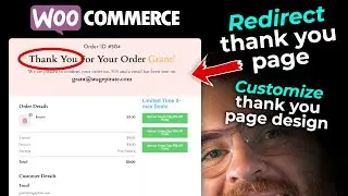 Redirect WooCommerce to a Custom Thank You Page After Checkout + Customize WooCommerce Thank You