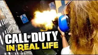 Call of Duty IN REAL LIFE: The Black Ops Experience! (Shooting Guns in Las Vegas)