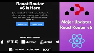 Important React Router v6 Updates