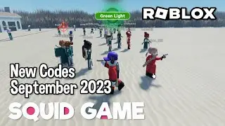 Roblox Squid Game New Codes September 2023