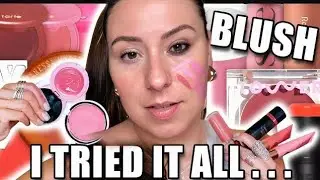 The BLUSH TREND is Out of Control ... I tried it ALL!