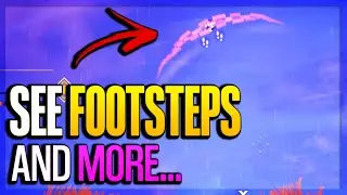 How to See Footsteps in Fortnite Chapter 5! - Turn on Visualize Sound Effects (Cars, Chests...)