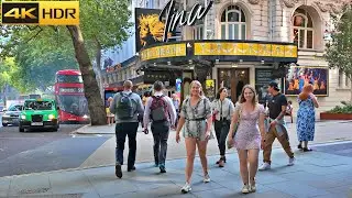 Last Days of London Summer | London Walk - Sep 2024 Walk [4K HDR]