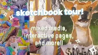 ✰ 2024 sketchbook tour ✰