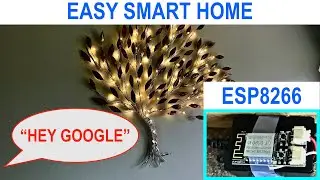 Super Quick Home Automation with ESP8266 - Control Anything from Google/Alexa