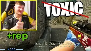 0% TOXIC S1MPLE PLAYS FACEIT ON 5000 ELO | CSGO