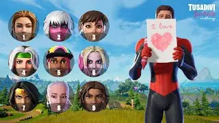 GUESS THE COUPLE - FORTNITE CHALLENGE | tusadivi