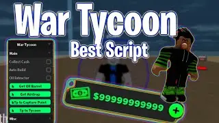 *AUTO BUILD* War Tycoon BEST SCRIPT -- PASTEBIN -- (Auto Collect,Inf Ammo)