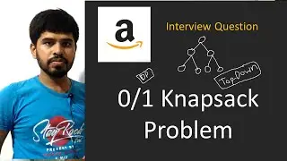 0/1 Knapsack Problem - Top Down Memoization - Dynamic Programming - DP