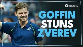 David Goffin UPSETS Alexander Zverev | Shanghai 2024 Highlights