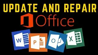 Update and Repair MS Office #msoffice  #microsoftoffice #update #repairoffice
