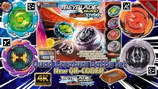 New QR-CODES Quad Creature Battle Set | Новые Qr-Коды Quad Creature Battle Set - Beyblade Burst APP