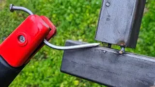 I don't know what to think, how can a welder do this on a thin square tube