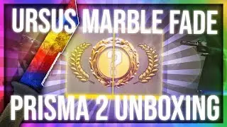 CS:GO URSUS KNIFE MARBLE FADE UNBOX (PRISMA 2 KNIFE)