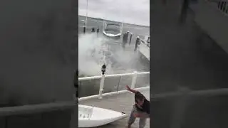 Docking A Jet Ski In 50 mph Winds