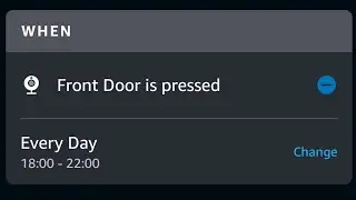 How to set Alexa to turn on a smart light for a set duration when Ring doorbell is pressed