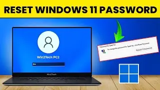 How To Reset Windows 11 Password Without Losing Data 2024 | Reset Forgotten Windows 11 Password