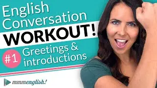 English Conversation Training ⚡️ Pronunciation Workout #1