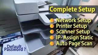 Canon IR 2520W Photocopier/ Scanner/Printer & Network Installation [Complete Guide]