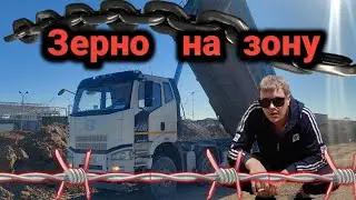 Зерно на зону/продолжаем возить песок