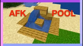 Minecraft tutorial: How to make an AFK pool